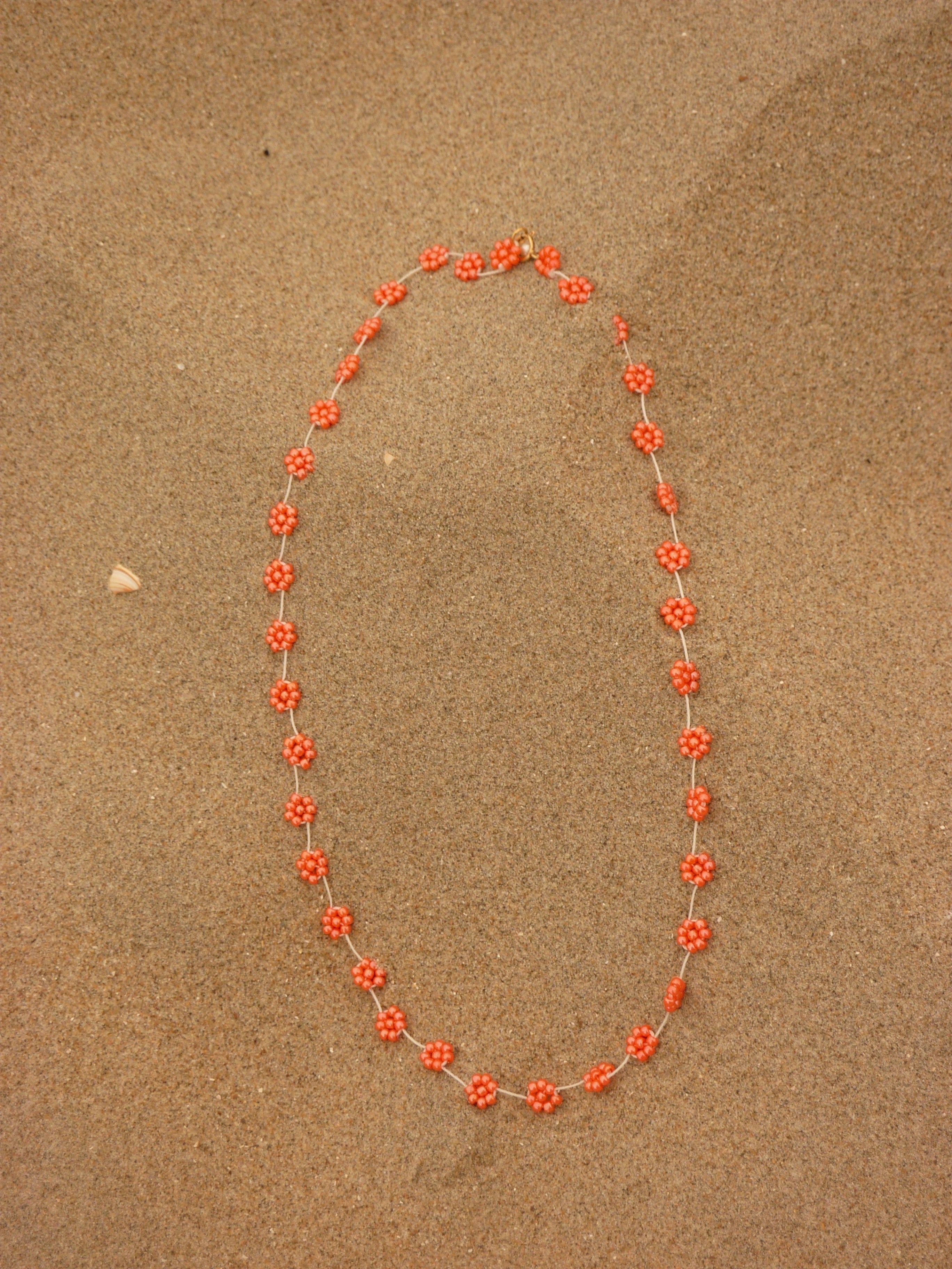 FIORI NECKLACE - CORAL