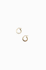 GOLD FILLED EARRING FLAT