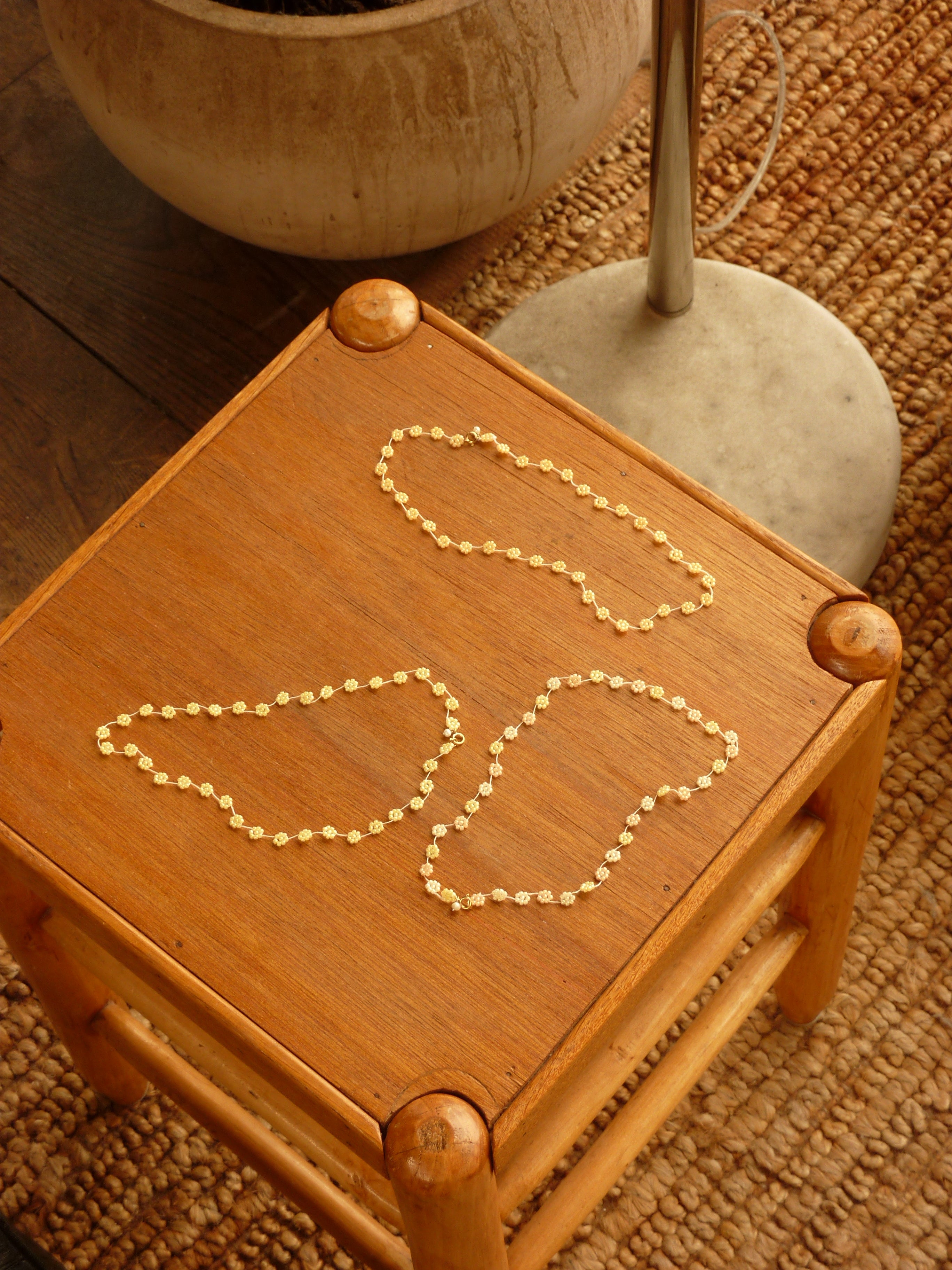 FIORI NECKLACE - PEACH SNACK