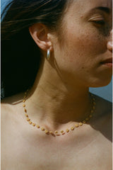 FIORI NECKLACE - BEIGE