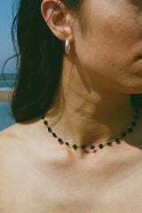 FIORI NECKLACE - BLACK