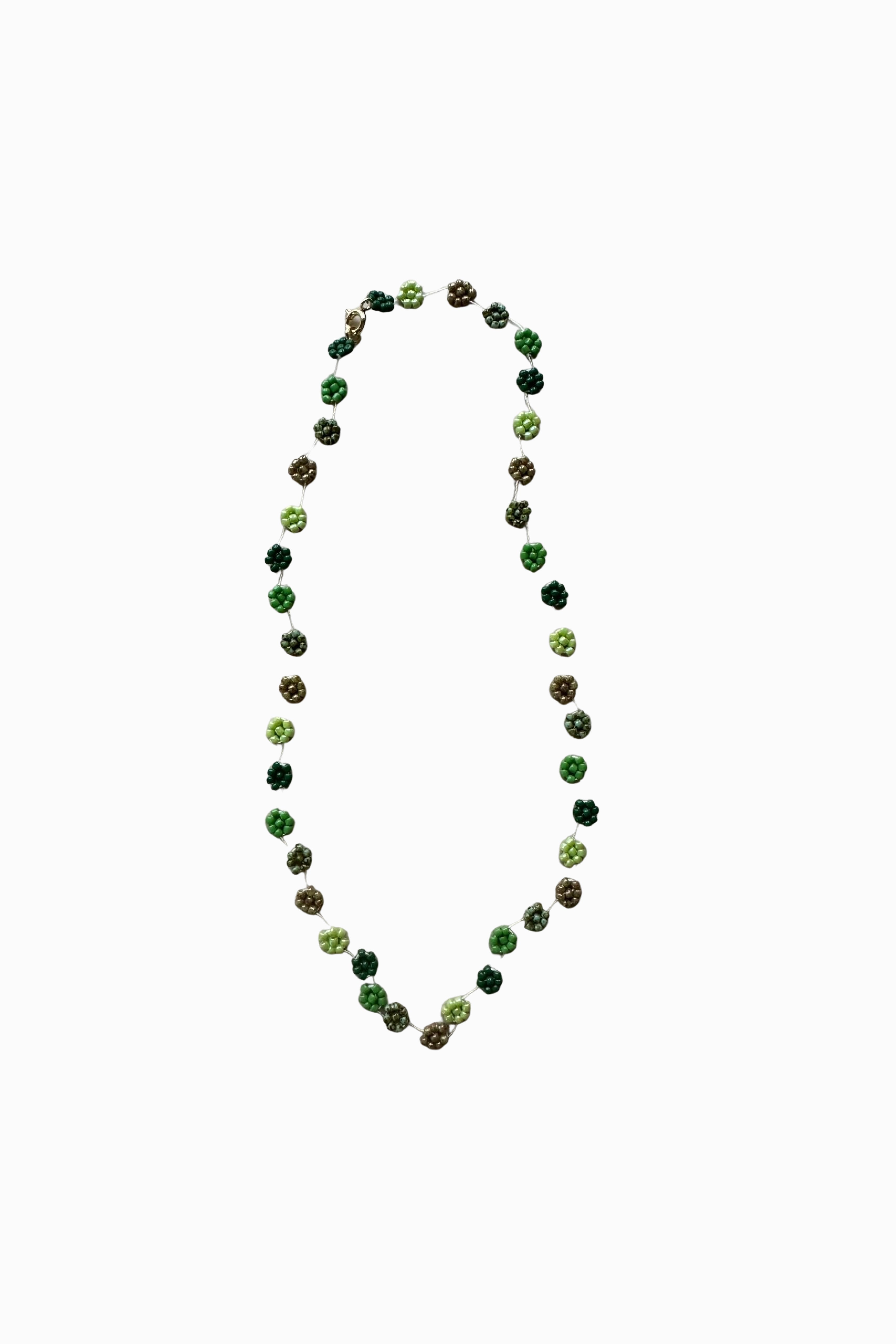 FIORI NECKLACE - NO.3 MISTO GREEN