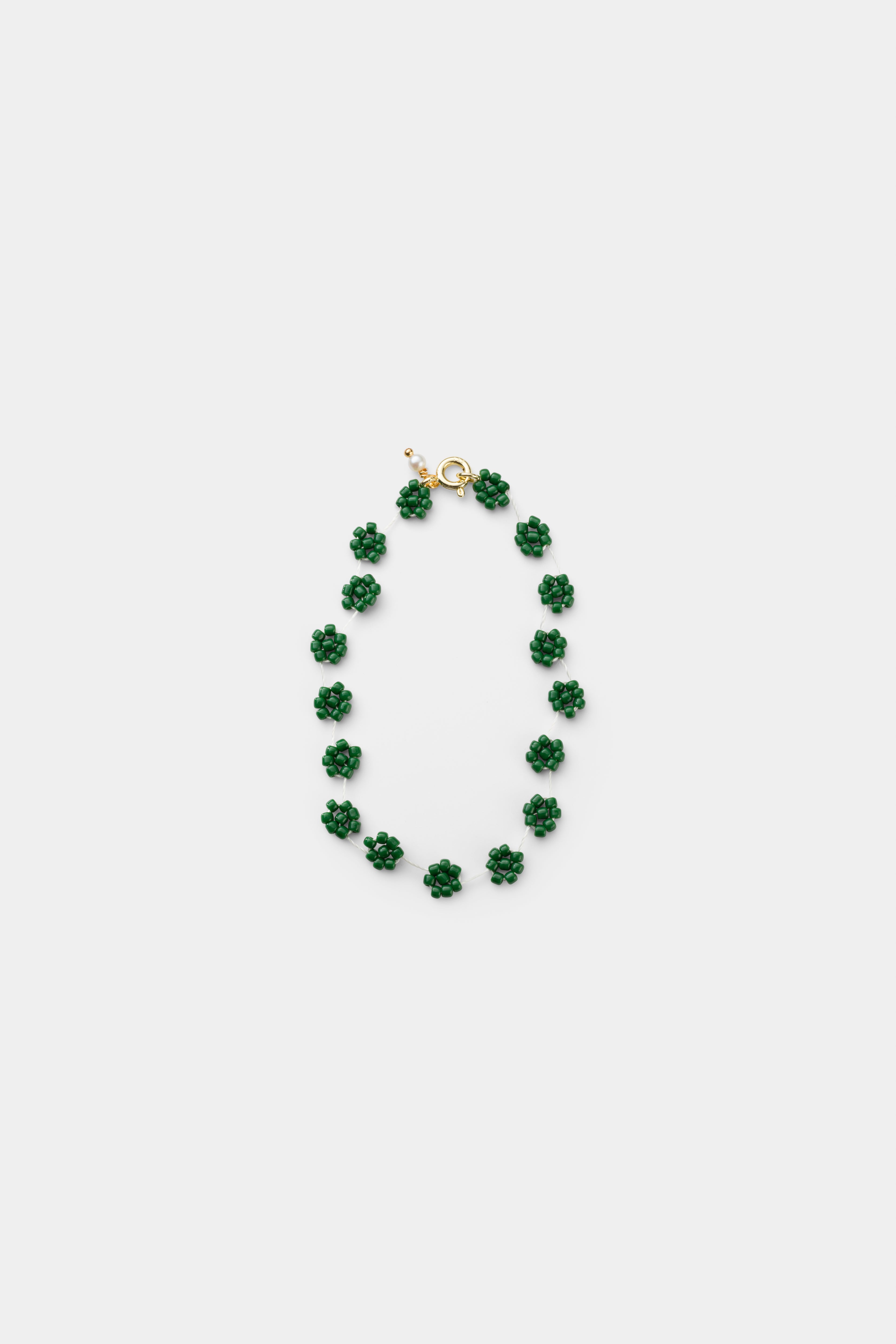 FIORI BRACELET - DARK GREEN