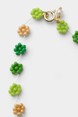 FIORI NECKLACE - MISTO GREEN