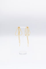 BOW EARRINGS GRANDE - GOLD