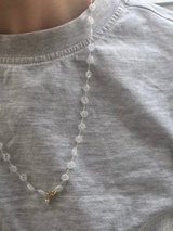 FIORI NECKLACE - QUARTZ