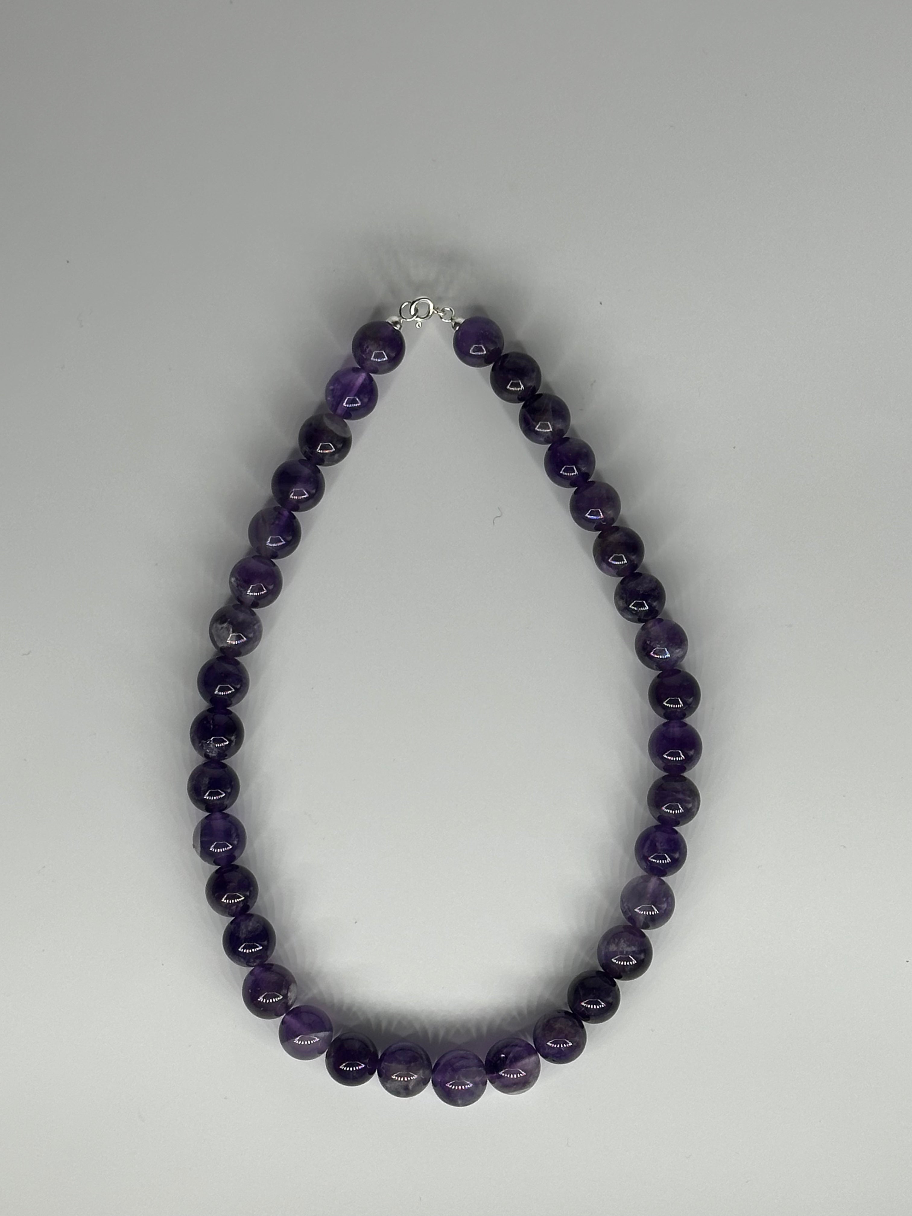 SAMPLE SALE NECKLACE PURPLE JADE