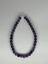 SAMPLE SALE NECKLACE PURPLE JADE