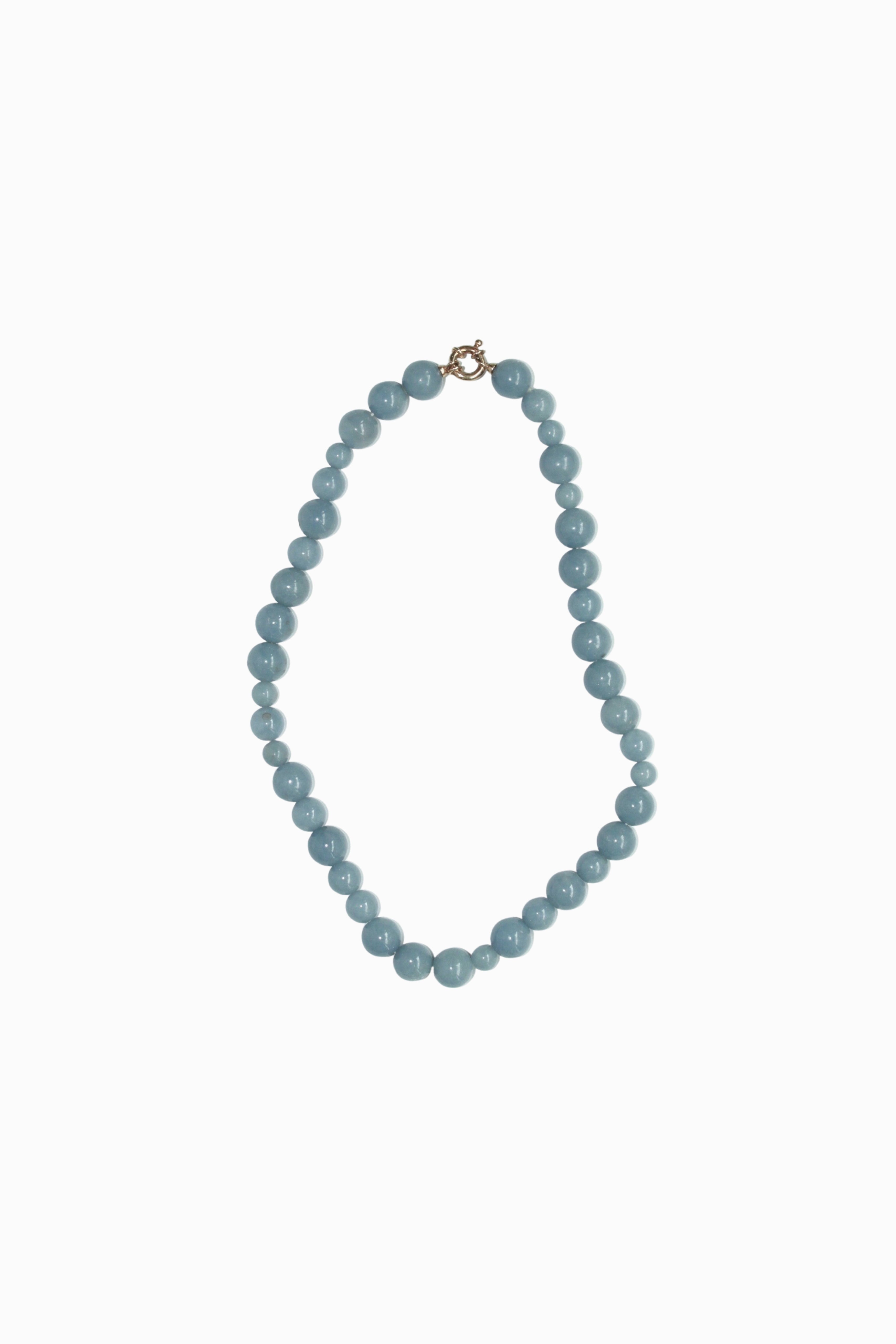 NO.14 QUATTORDICI NECKLACE - ANGELITE