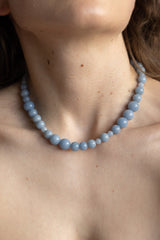 NO.14 QUATTORDICI NECKLACE - ANGELITE