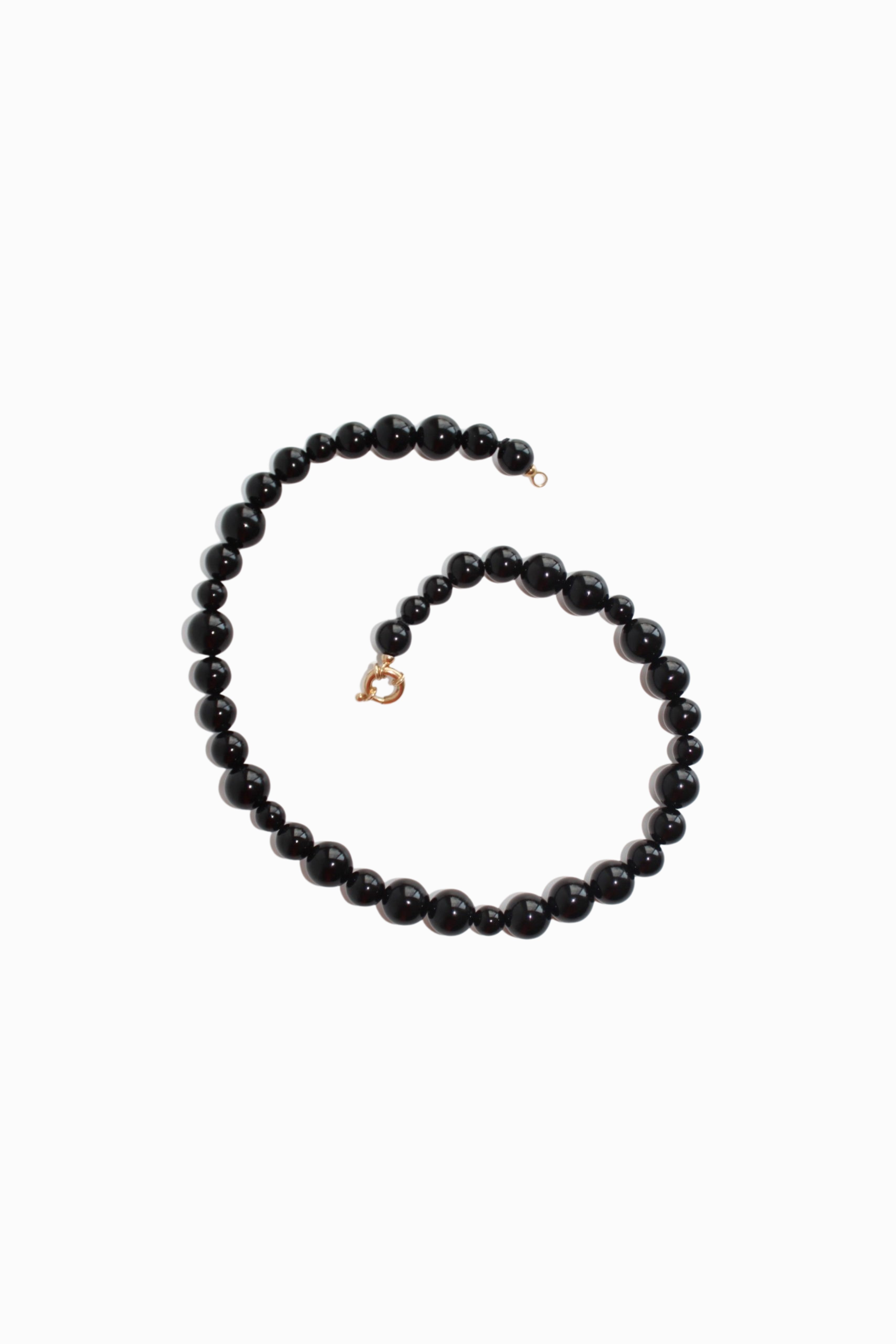 NO.14 QUATTORDICI NECKLACE - ONYX