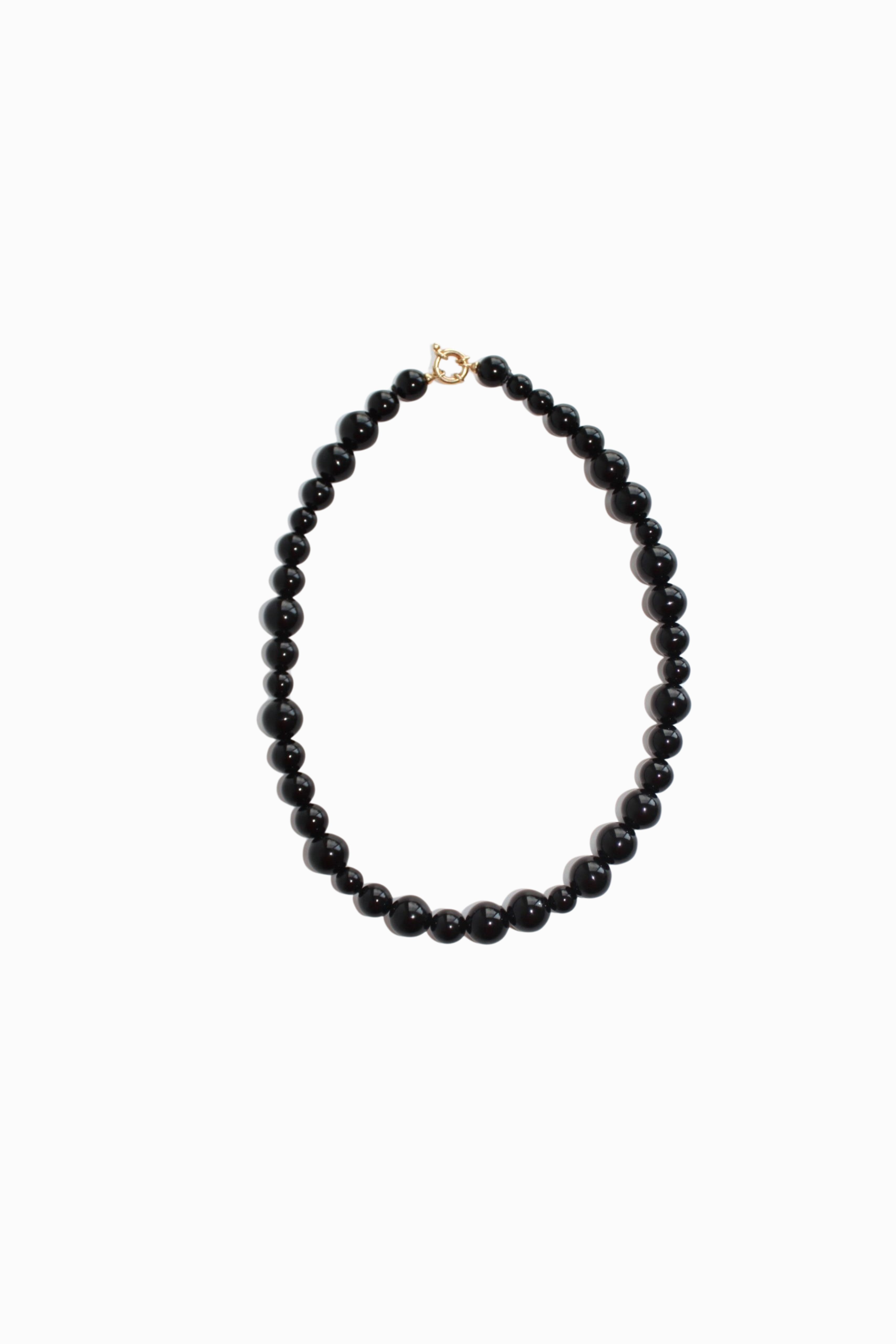 NO.14 QUATTORDICI NECKLACE - ONYX