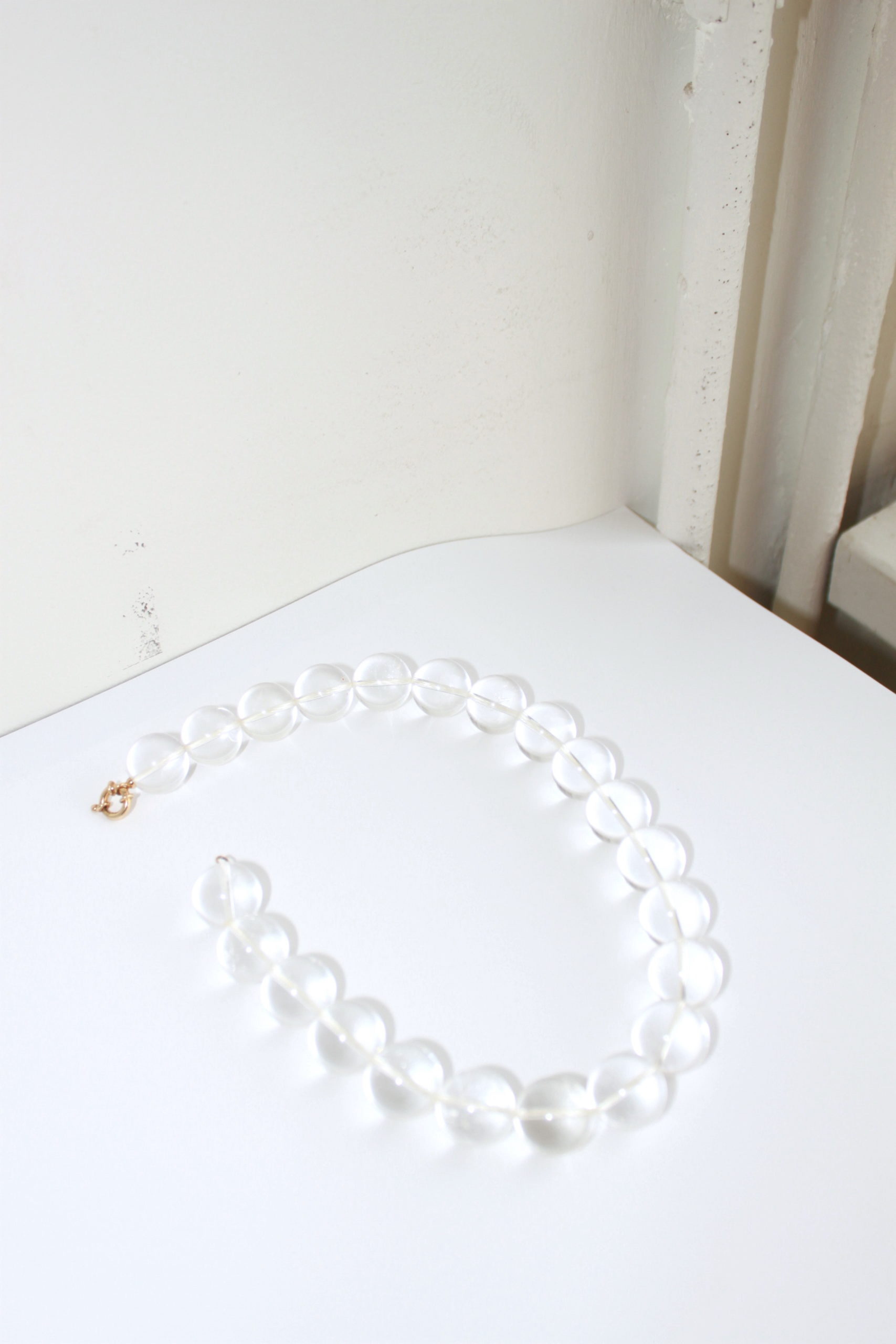 NO.2 DUE NECKLACE - QUARTZ