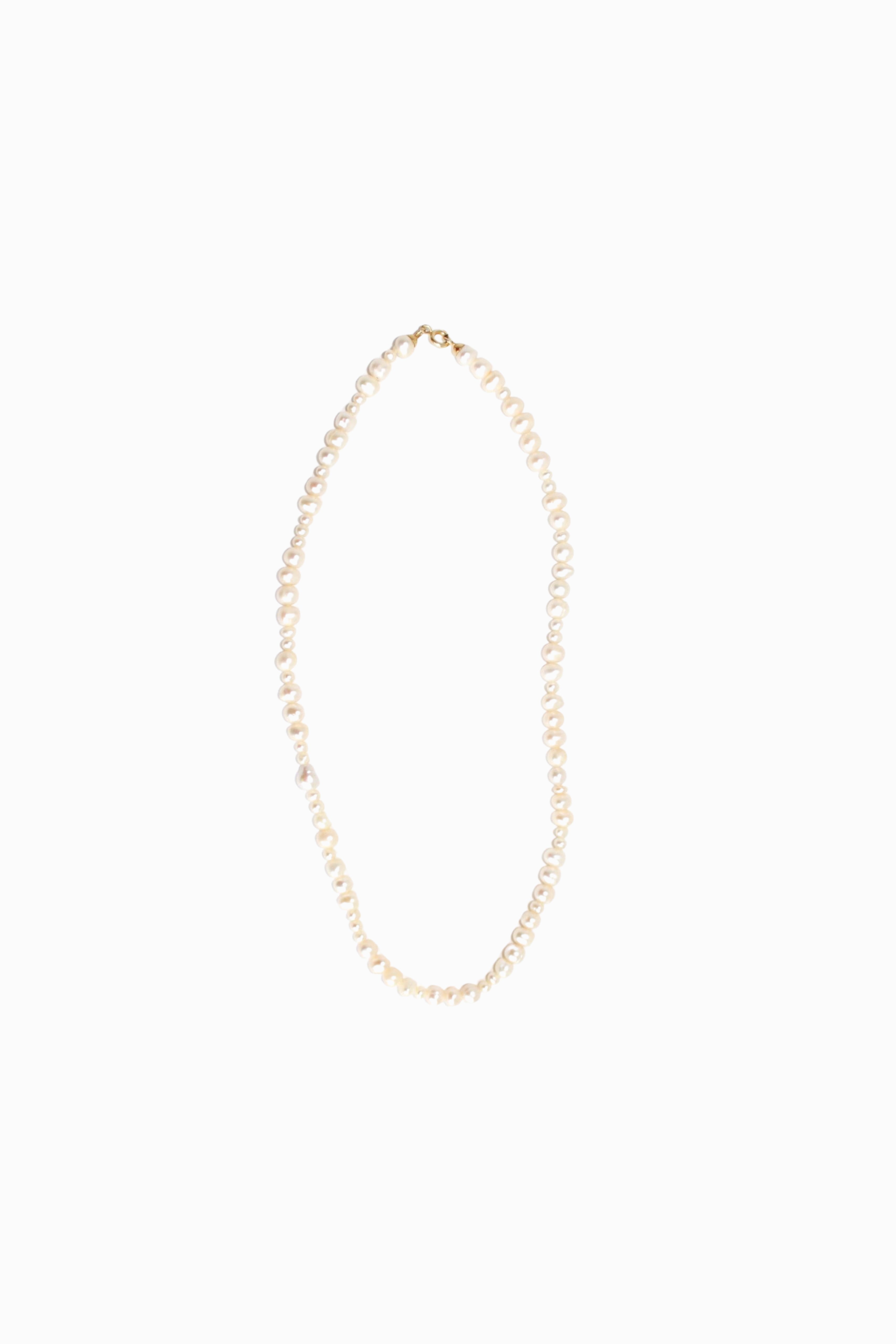 NO.8 OTTO NECKLACE - PEARL