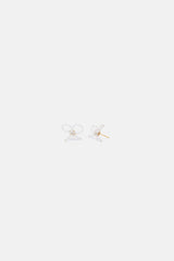 BOW EARRINGS PICCOLO - SILVER