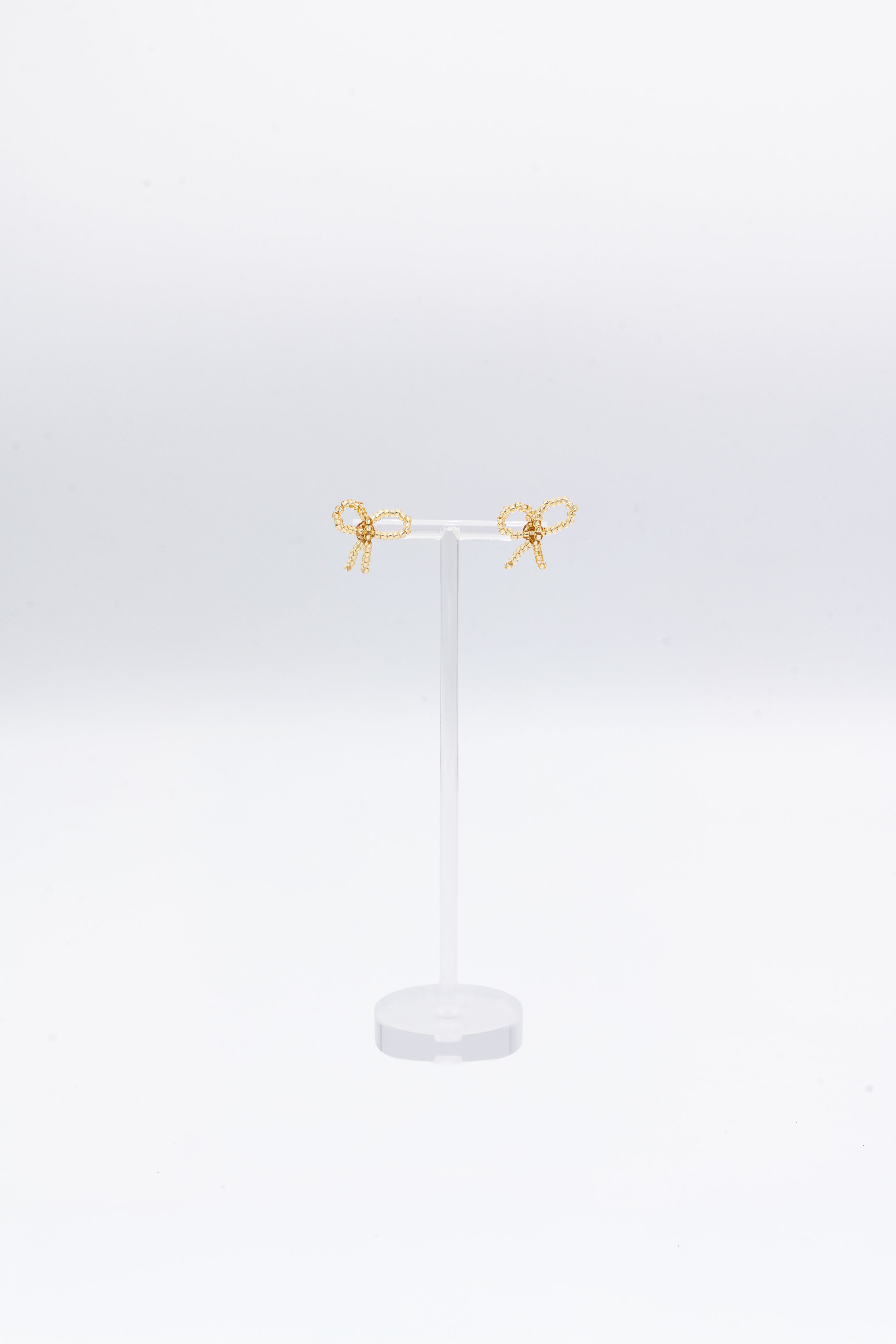 BOW EARRINGS PICCOLO - GOLD