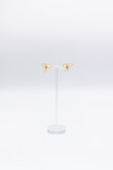 BOW EARRINGS PICCOLO - GOLD