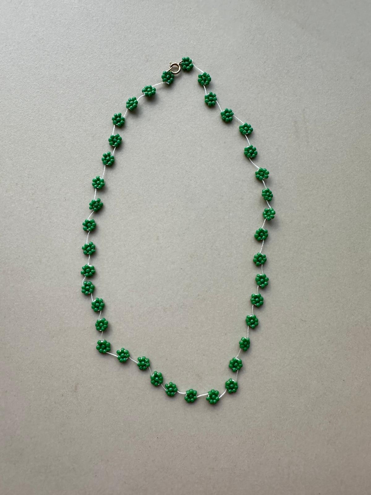 FIORI NECKLACE GREEN