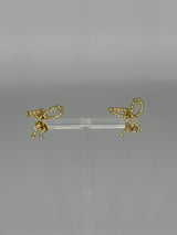 SAMPLE SALE PICCOLO BOW EARRING GOLD