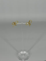 SAMPLE SALE PICCOLO BOW EARRING GOLD