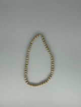 SAMPLE SALE WHITE FOSSIL NECKLACE 42CM