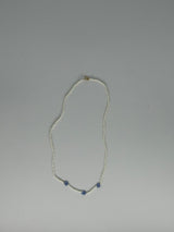SAMPLE SALE - FIORI NECKLACE PARASOL BLUE