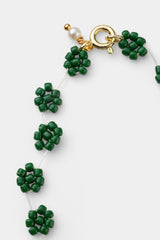 Fiori Dark Green detail