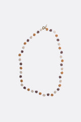 FIORI NECKLACE - MISTO TAN