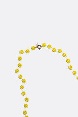 FIORI NECKLACE - HOT YELLOW