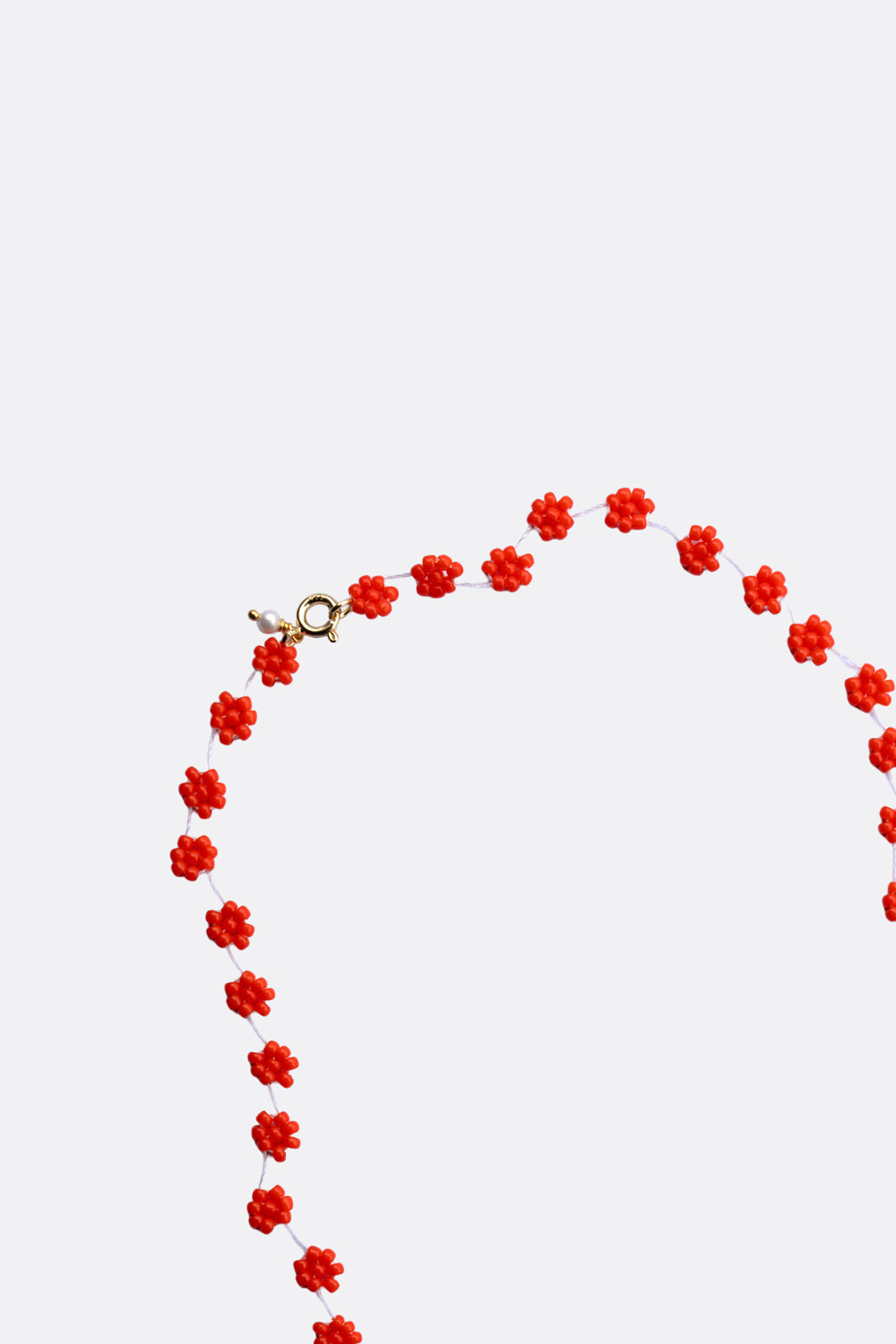 FIORI NECKLACE - HOT ORANGE