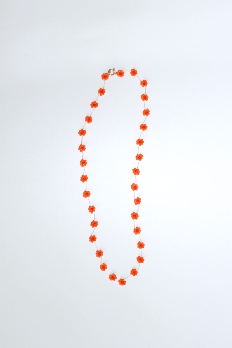 Fiori Necklace - Orange